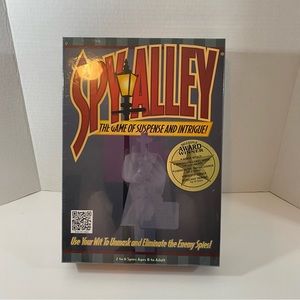 Spy Alley-the game of suspense and intrigue! Mensa award winning family game.